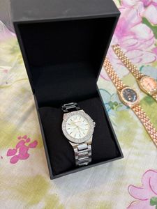 Michael Kors Silver Watch For Her😍