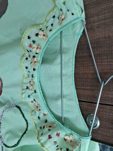 Cute Green   Non Branded  Top