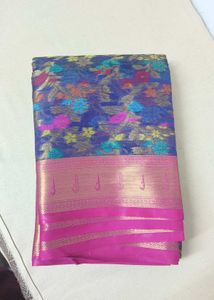 Elegant Floral Saree