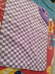 New Baby Blanket With Attached Cap