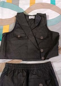 Elegant Top And Skirt