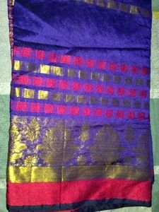 Elegant Purple Saree