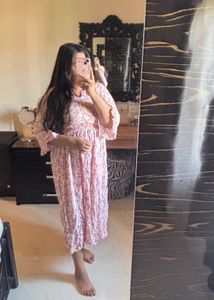 Floral Maxi Dress Summery