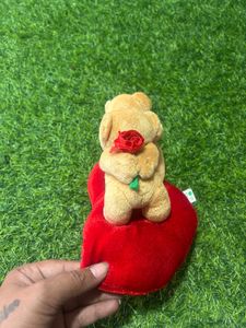 Kissing Teddy Bear Plush