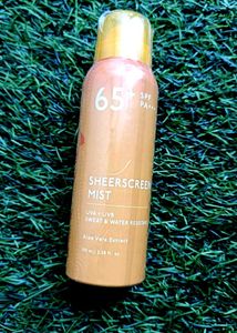 Asaya Sheerscream Sunscreen Mist with Aloevera