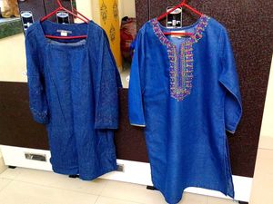 Denim Kurti Combo✌️
