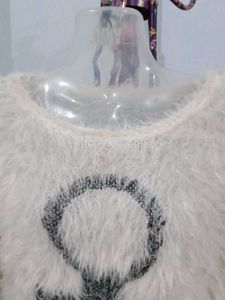 Off White With Black Print