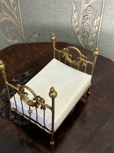 Miniature vintage bed