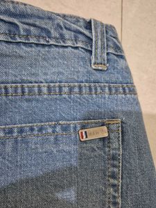 Wide Leg Denim Jeans