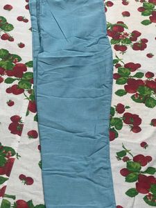Trendy Pakistani Straight Kurti Set  Ocean Blue 💙