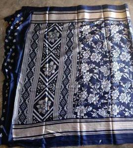 Navy Blue 💙 Art Silk Saree