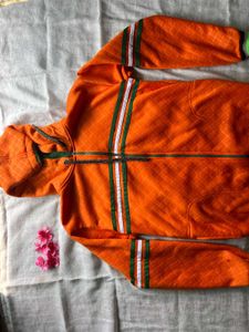 Orange Hoodie