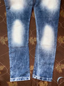 Distressed Denim Jeans