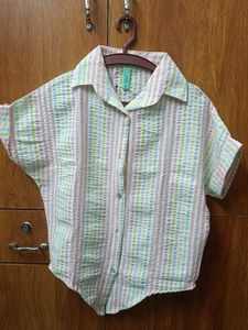 Textured Rainbow Shirt