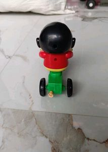 Shin Chan on Motorcycle Toy