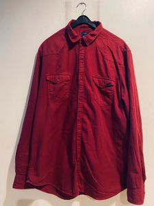 Red Casual Shirt