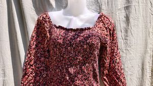 I. Floral Print dress