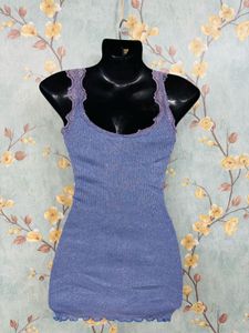 Purple Lace Top
