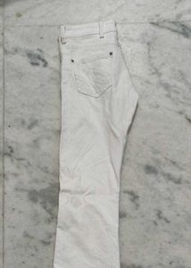 White Bell Bottom Jeans