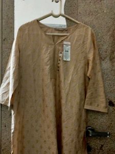 Elegant Beige Kurta