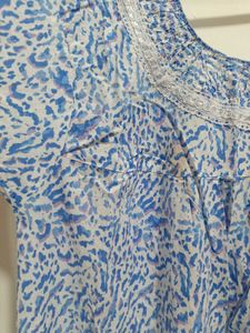 Blue Print Half Nighty