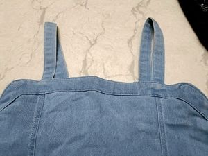 A Perfect Blue Shade Dungaree!