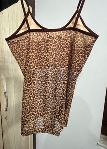 Animal Print Tank Top