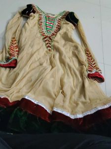 Party Wear Dress With Leggings Dupta