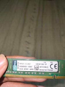6GB DDR3 Desktop RAM Kit 1600MHz (Kingston + Hynix