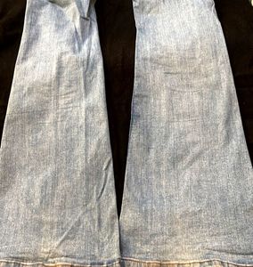 MNG Flare Denim Jeans - Size US 7
