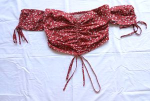 Floral Off-Shoulder Top