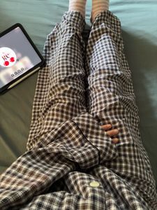 New Comfy Plaid Pajama Set