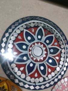 Mirror Mandala Wall Art Set