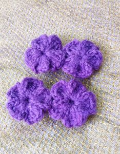 Crochet Cute Heir Clips 🎀