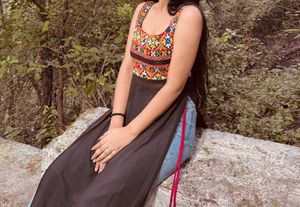 Black Festive Wear Kurta