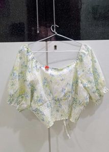Floral Crop Top