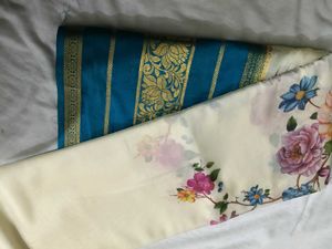 Floral Print Saree