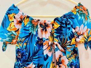 Floral Off-Shoulder Top