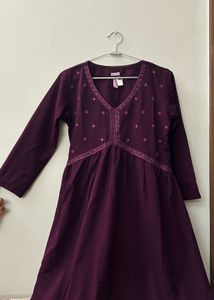 Beautiful festive kurti with adjustable string