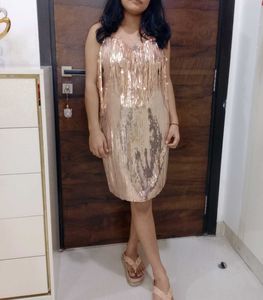 A Beautiful Gold Dress