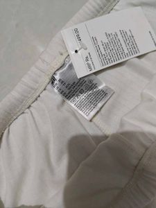 H&amp;M White Trousers - EUR XS