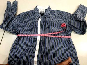 Striped Blue Shirt