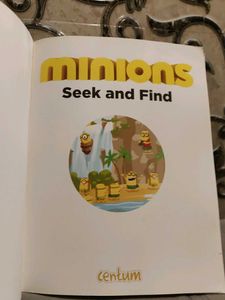 Minions Seek and Find Activity Book