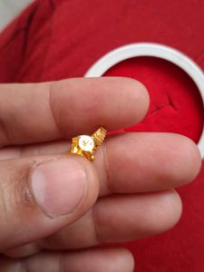 Golden Earrings 18crt