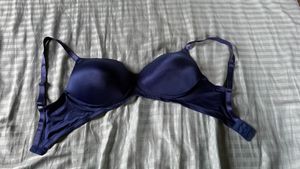 Elegant Navy Blue Bra