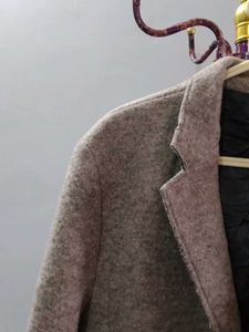 Stylish Grey Overcoat