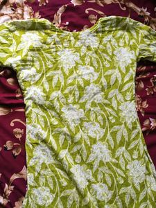 Floral Print Tunic Top