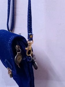 Denim Small Sling Bag