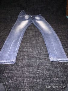 Faded Wash Jeans