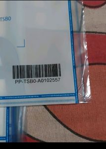 Flipkart Transparent Packet.